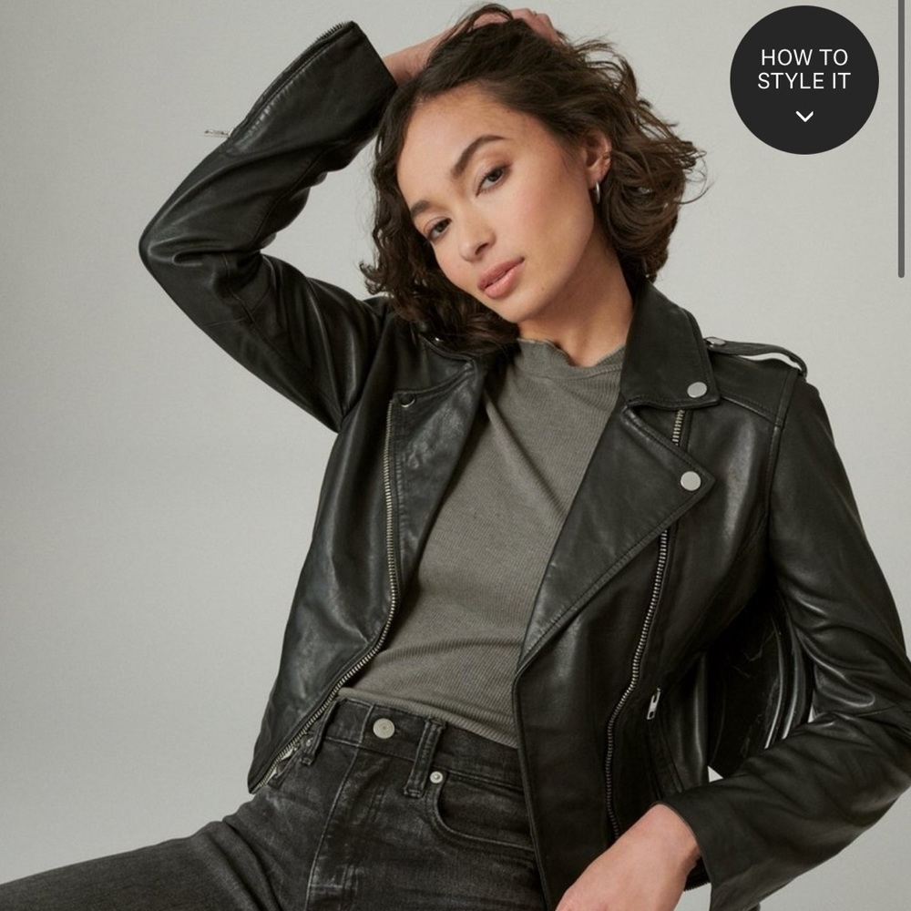 Leather jacket
